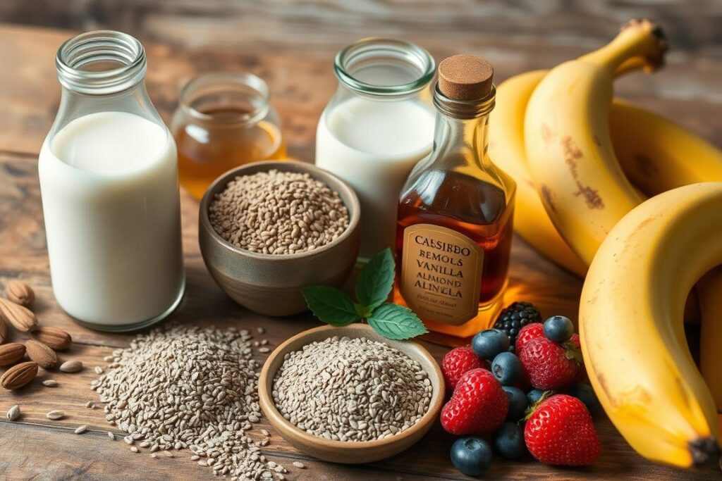 Chia Pudding Ingredients Chia Pudding Ingredients