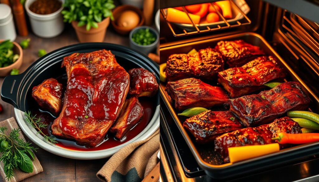 Comparing Crockpot and Oven Rib Cooking Methods Comparing Crockpot and Oven Rib Cooking Methods