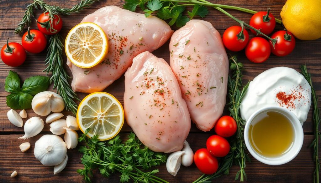 Mediterranean Baked Chicken Ingredients Mediterranean Baked Chicken Ingredients