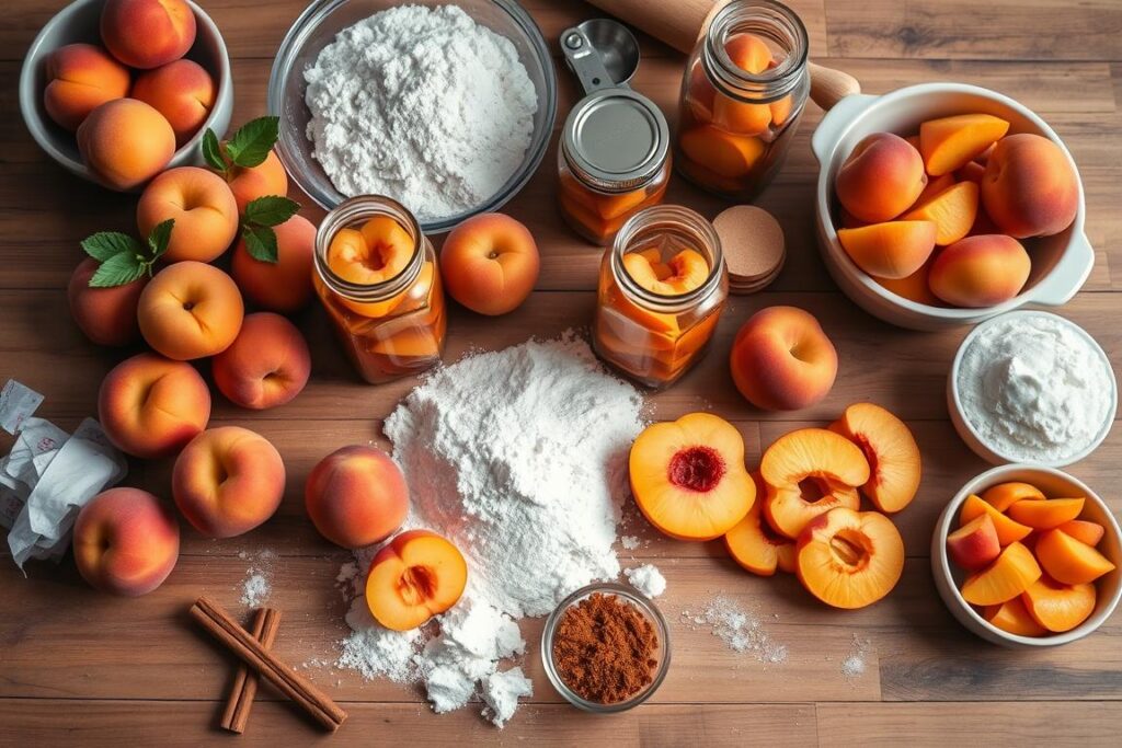 Peach Cobbler Ingredients Peach Cobbler Ingredients